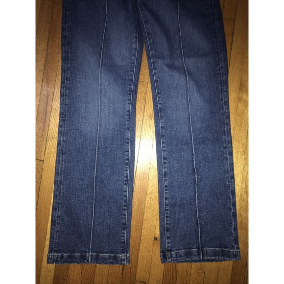 Fat Face UK Eco Denim Elise Wide Leg High Rise Jeans Size 6L - Picture 3 of 8